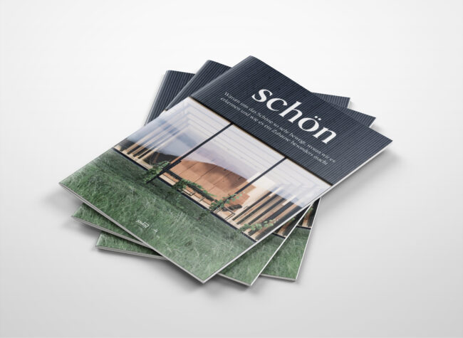 Josko "schön" Kundenmagazin, Cover Mockup